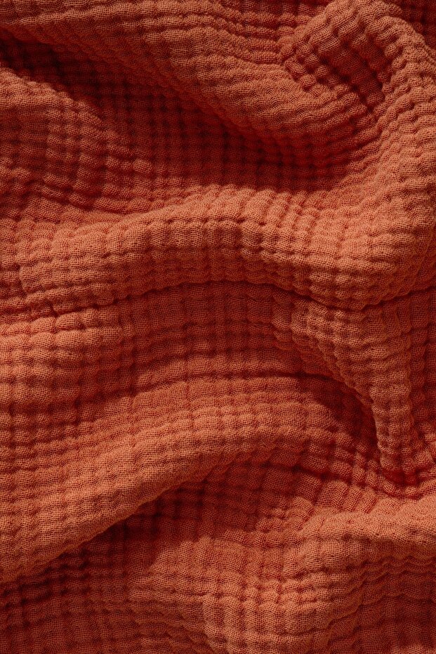 Müslin Yatak Örtüsü Ultra Yumuşak Yüksek Kaliteli 4 Kat Muslin Pike (Tek Kişilik (240x240 cm) - 2