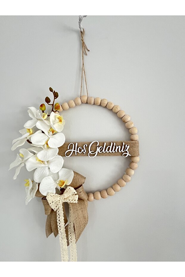 Orkide hoşgeldiniz kapı süsü - 2