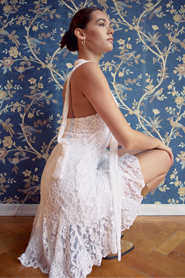 BALLET Dantelli Elbise - 8