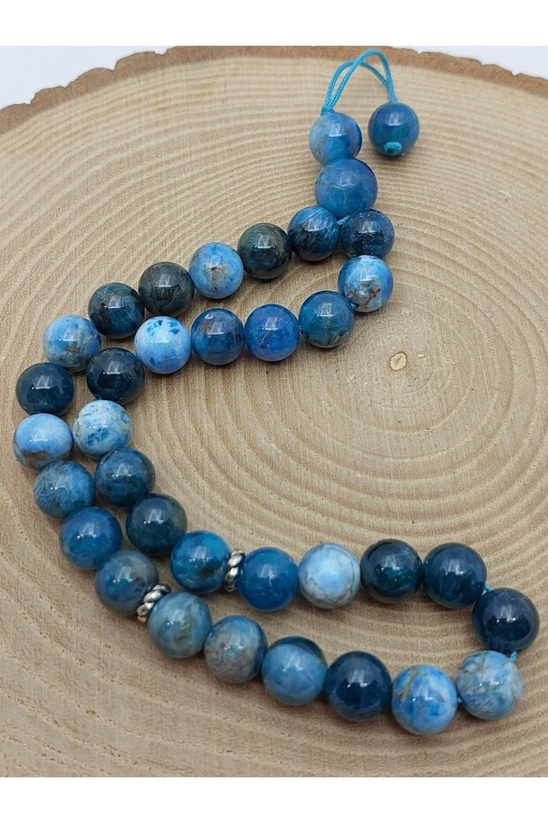 Apatite Stone 33-Piece Special Design Prayer Beads 8mm (14290)