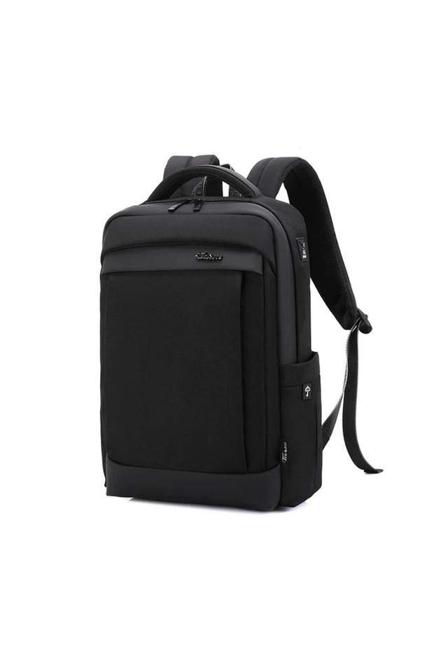 Modern black backpack - 2