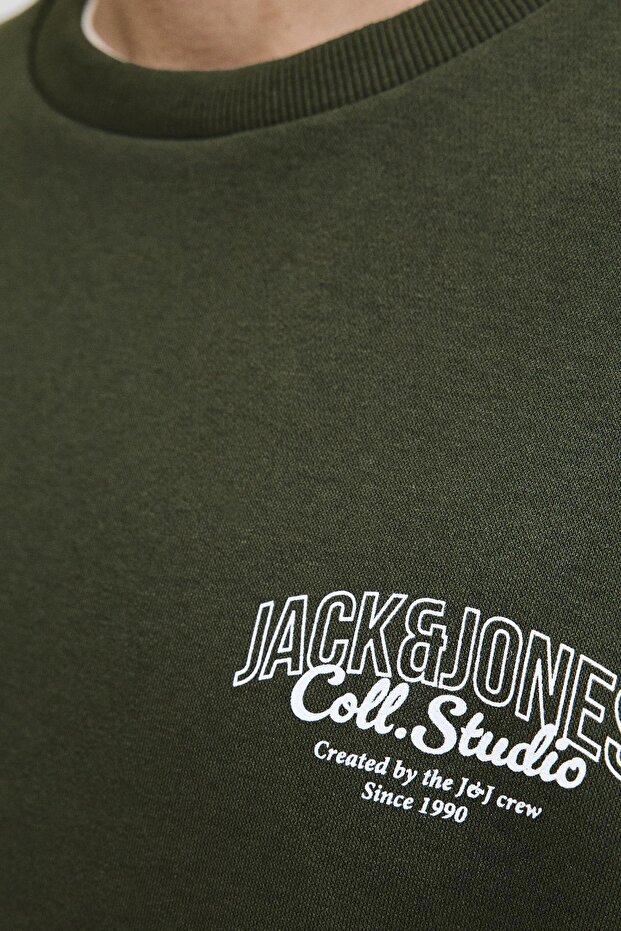 JJMAKOTO Sweat Crew Neck Erkek Sweatshirt - Şık ve Rahat Tasarım - 6