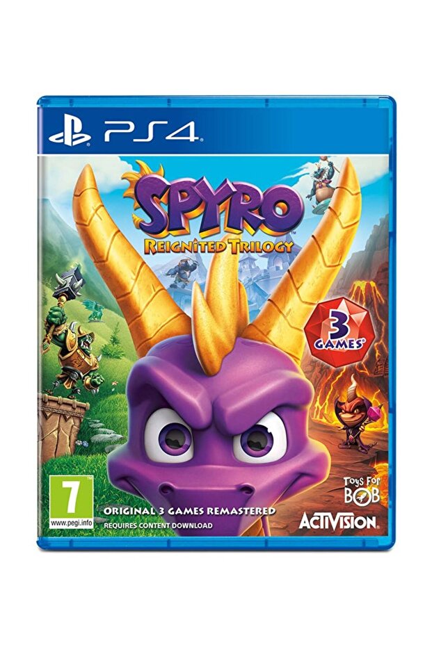 Spyro Reignited Triology (الإصدار العالمي) - أركيد ومنصات - بلاي ستيشن 4 (PS4)