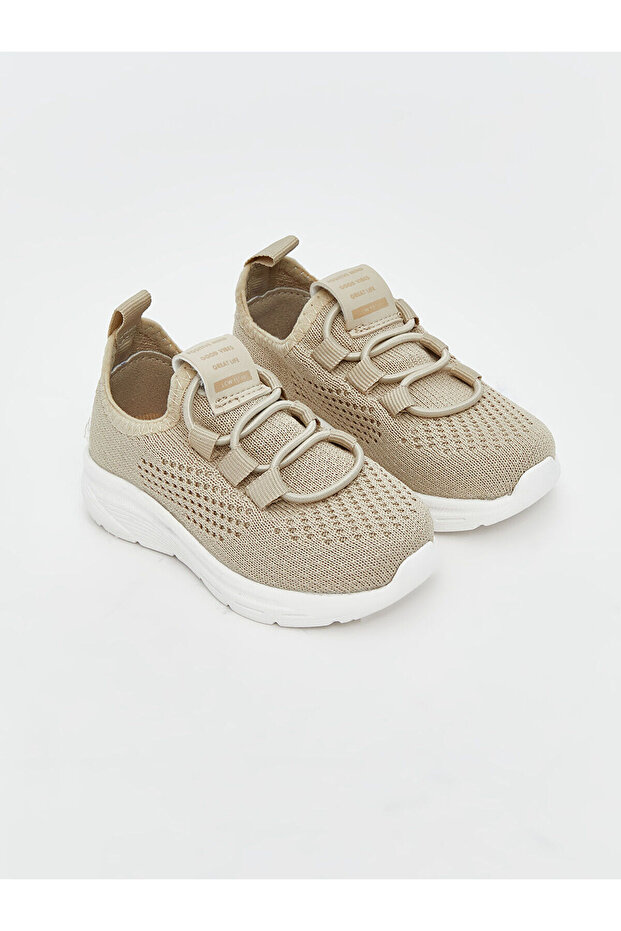 Two Mt Shop Quality Lcw Steps Beige Baby Boy Sneaker