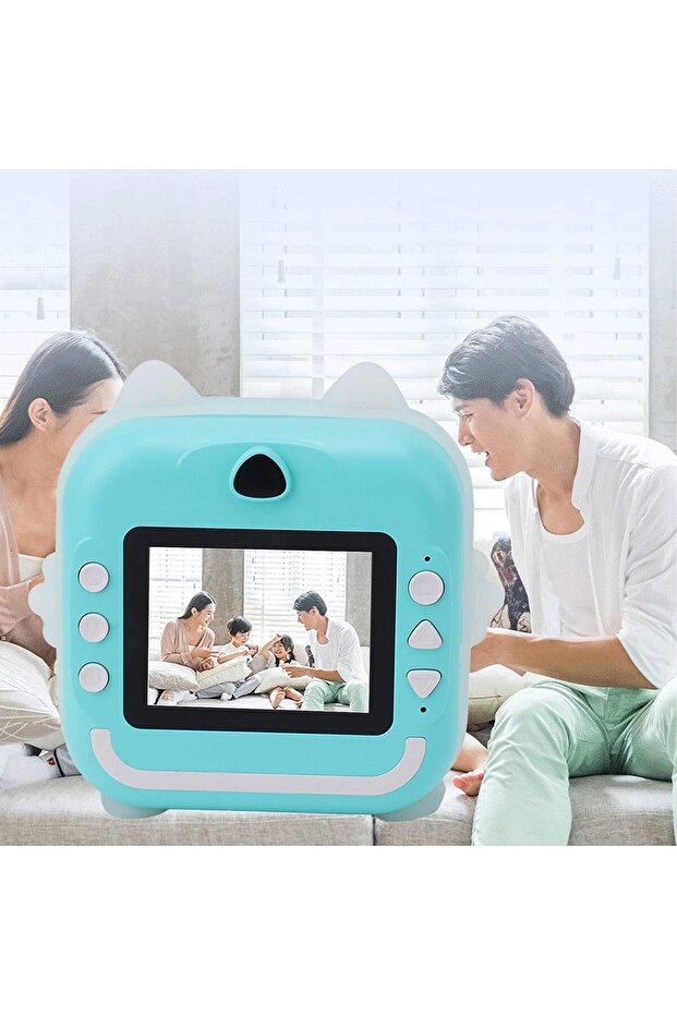 Children's Camera with Printing Function, Q5, 24MP Resolution, 1080P, 2.4″ LCD Color Display, 3 Ro - 4