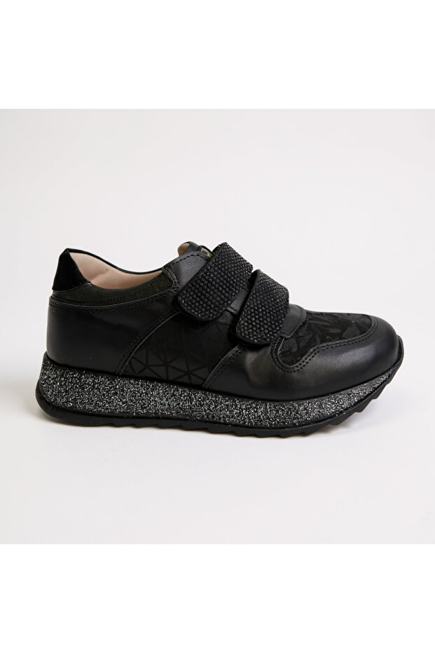 Genuine Leather Lightweight Casual Girls Leather Sneakers