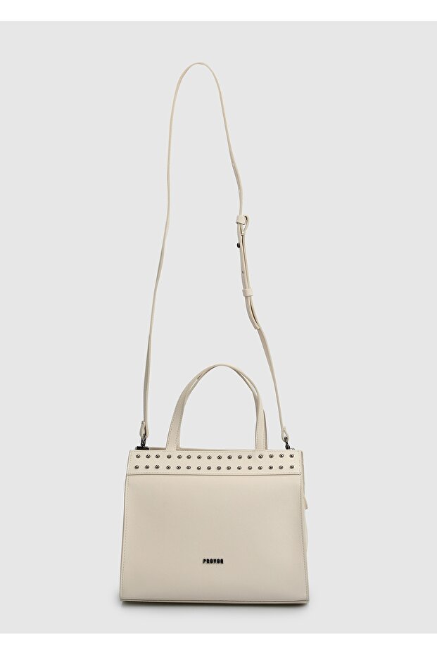 Geanta de umar de dama crem - 4