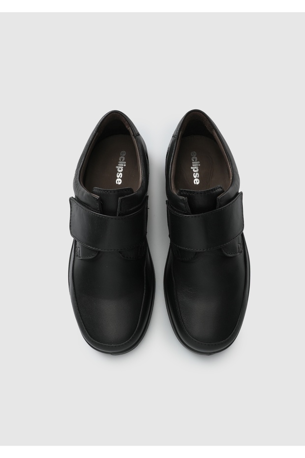 Siyah Deri Erkek Ayakkabı - 5