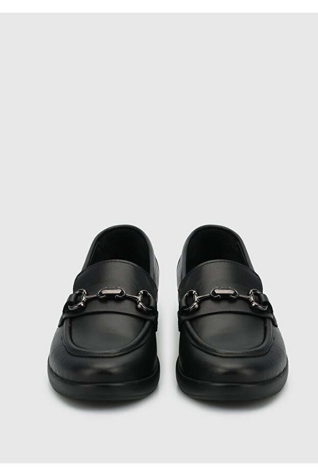 Pantofi de dama din piele neagra - 3