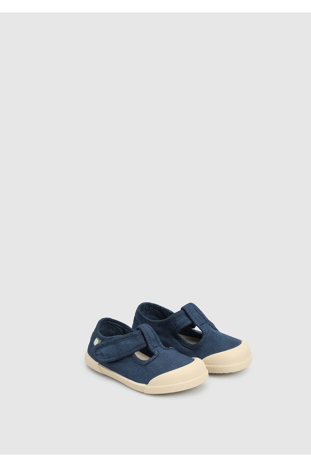Navy Blue Slip-On