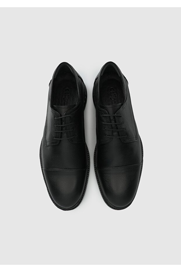 أحذية رجالية جلدية سوداء - 5