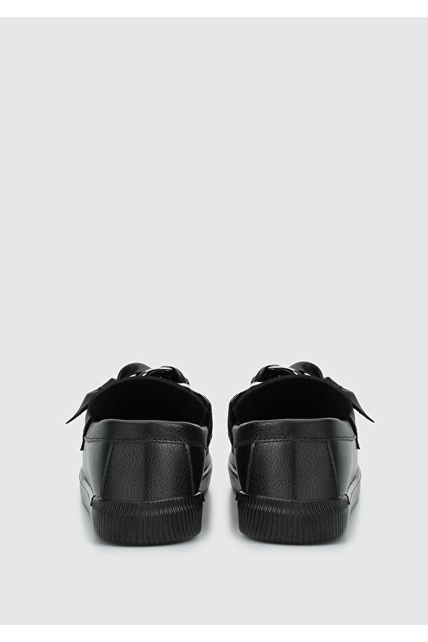 Siyah Kadın Ayakkabı - 4