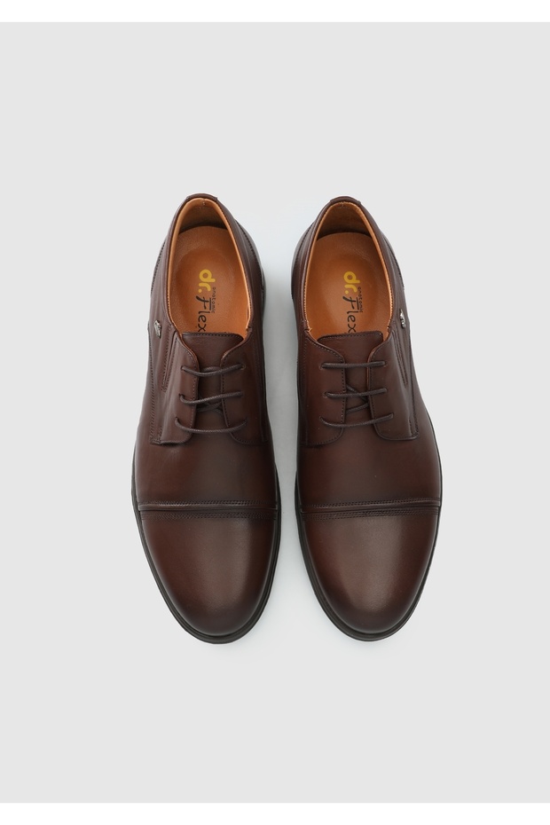 Kahve Deri Erkek Ayakkabı - 5