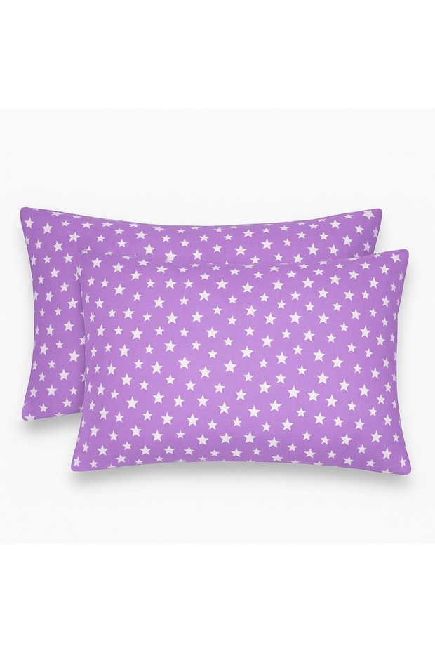 Patterned Cotton Star Pattern Pillowcase 2 Pieces 50 X 70cm