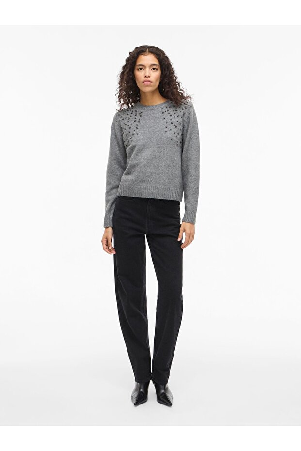 Strickpullover VILANIE Rundhals - 5