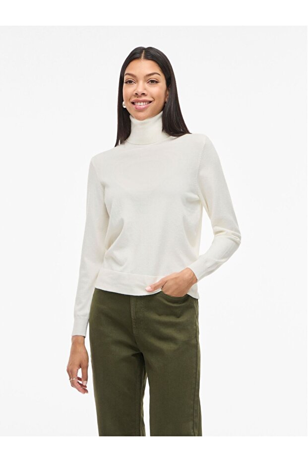 Strickpullover VIKERRY Rollkragen - 1