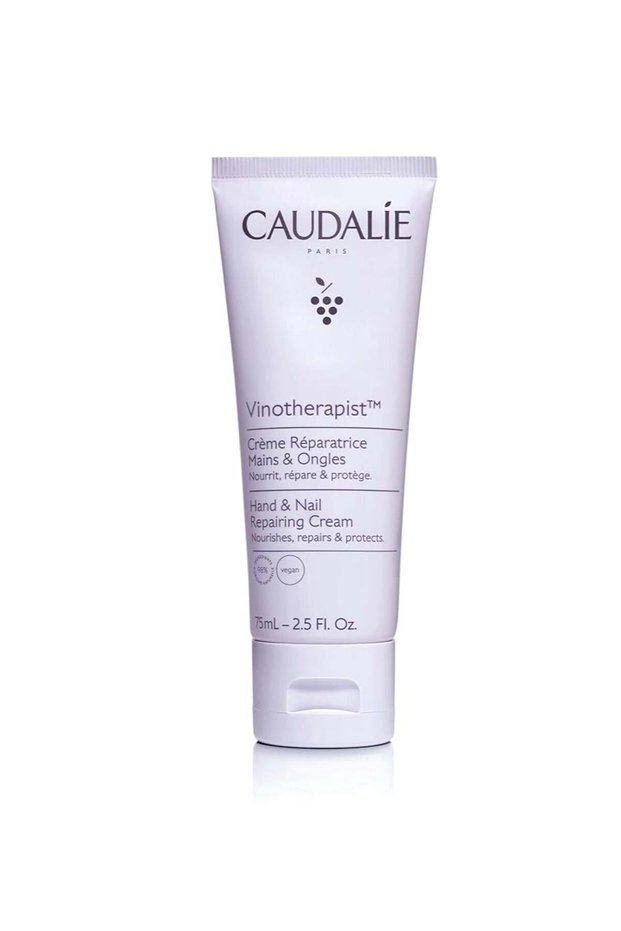 Vinotherapist Hand and Nail Cream with Shea Butter and Grapeseed Oil, Vegan and Dermatologically Tes