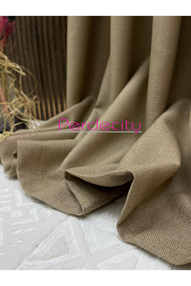 Natural Linen Bohemian Style Mink Background Curtain 1X3, Not Easily Wrinkled, Suitable for Any Room - 6