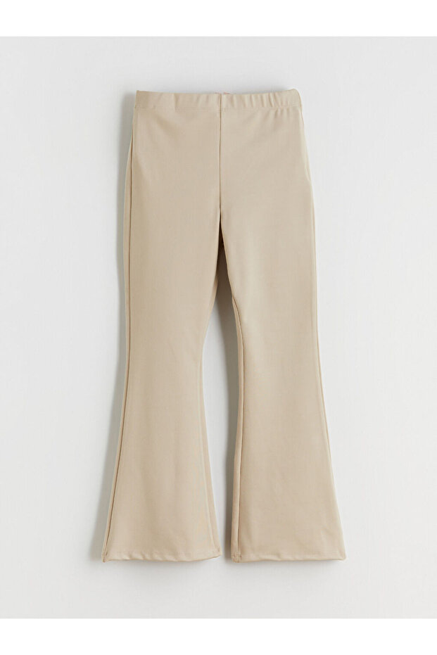 Beli Lastikli İspanyol Paça Kız Çocuk Tayt - 2