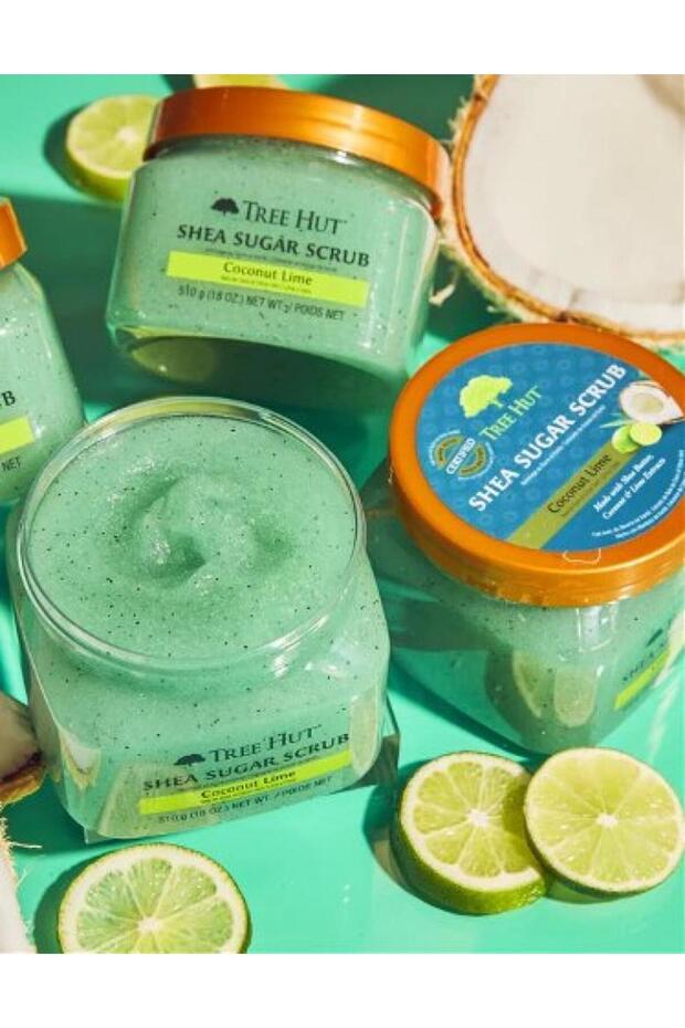 Tree Hut Shea Sugar Scrub with Coconut and Lime 510g - 2