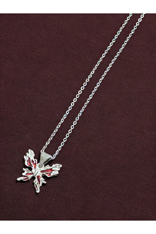 Handcrafted Stainless Steel Chain Women's Necklace