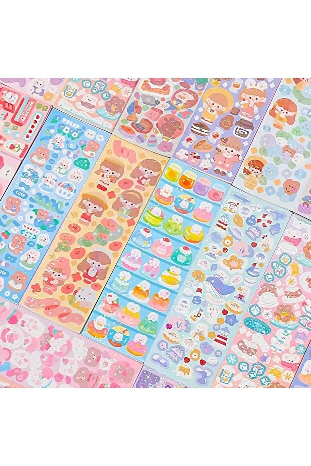 Winxli 4'lü Not Kağıdı Seti + Sticker, 9×9 Boyut, 50 Sayfa, Memopad, To Do List, Planlayıcı, Notepad - 6