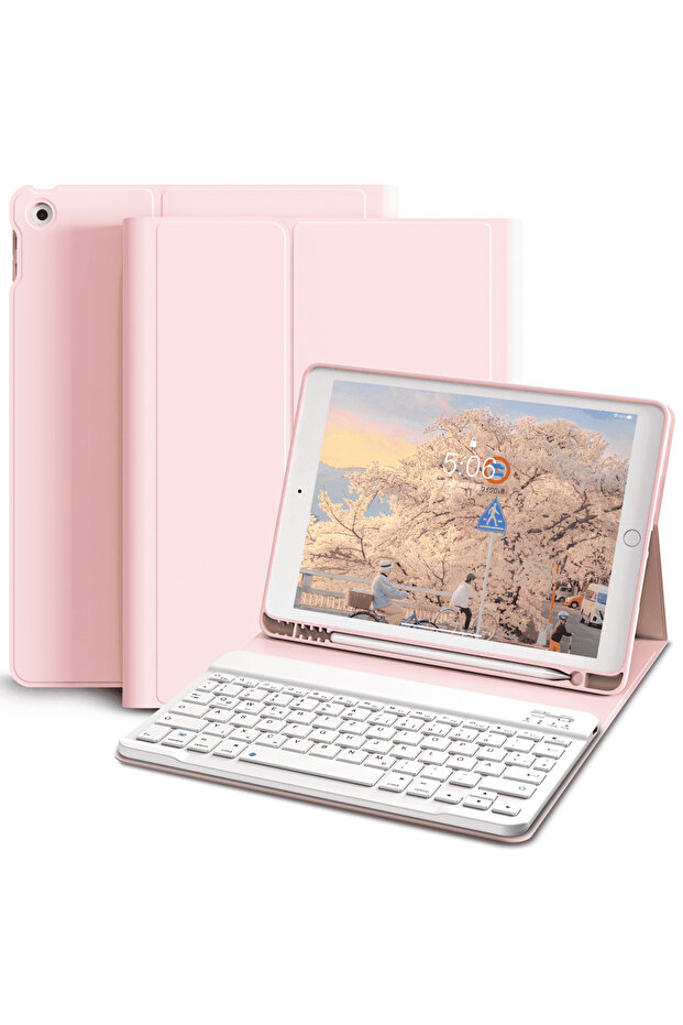 Keyboard Case for ipad 10.2" 9th/8th/7th Gen,Wireless Magnetic Detachable Keyboard