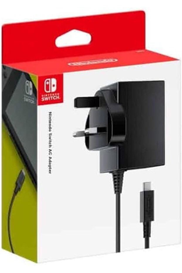 محول تيار متردد للشحن السريع لجهاز Switch/Nintendo Switch Lite