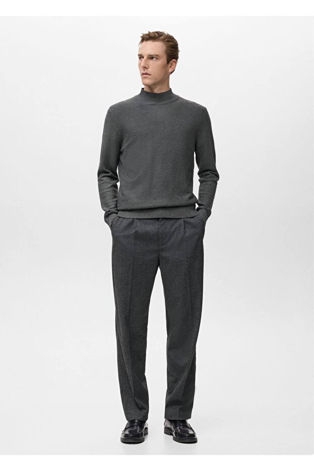 Kalıplı perkins yaka kazak - 2