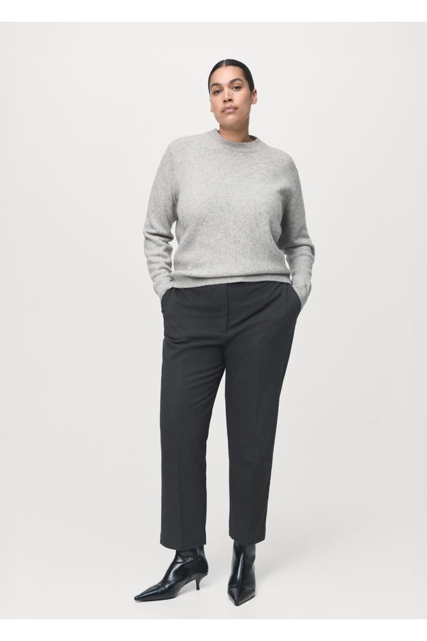 Orta kalınlıkta triko kazak - 8