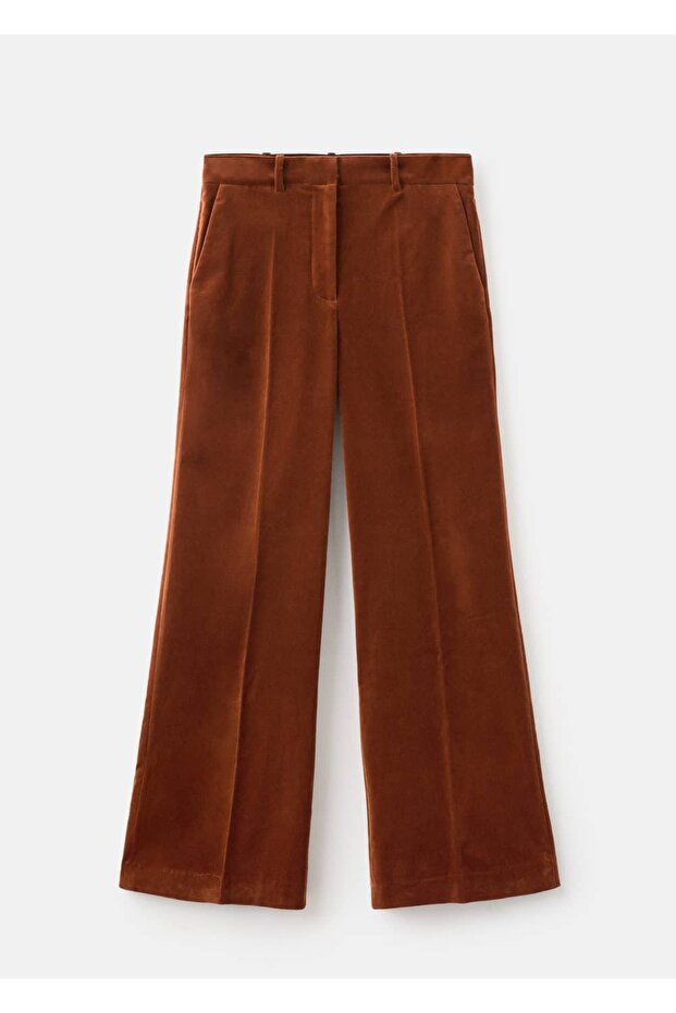 Kadife kumaş pantolon - 3