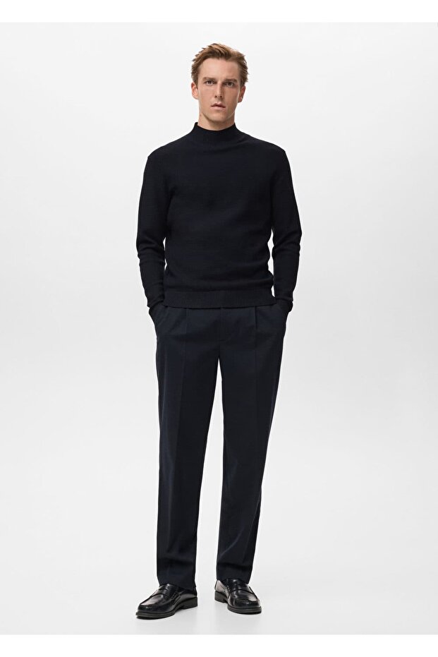 Kalıplı perkins yaka kazak - 2