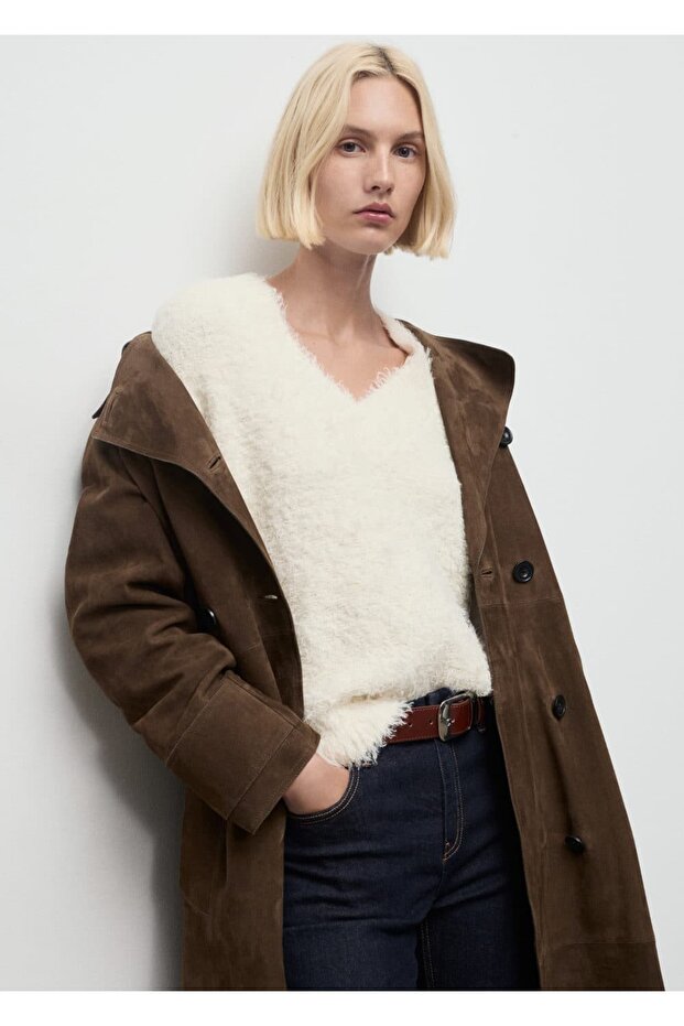 Suni kürklü triko kazak - 1