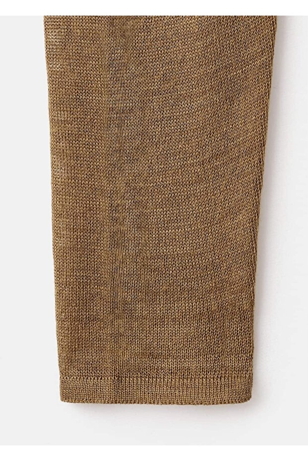 Yün karışımlı yüksek yaka kazak - 5