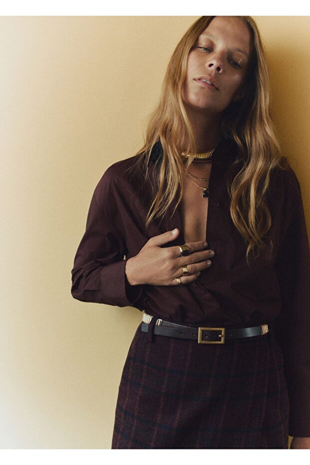 Kareli anvelop etek - 1