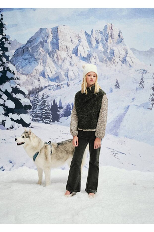 Balıkçı yaka triko yelek - 8