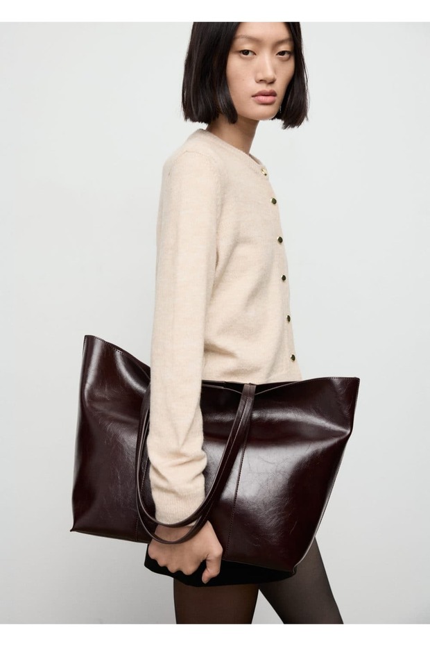 Triko düğmeli hırka - 6