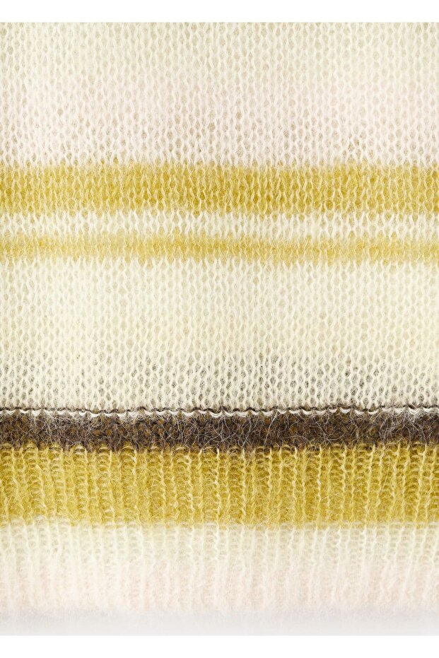 Transparenter Alpaka-Pullover - 5