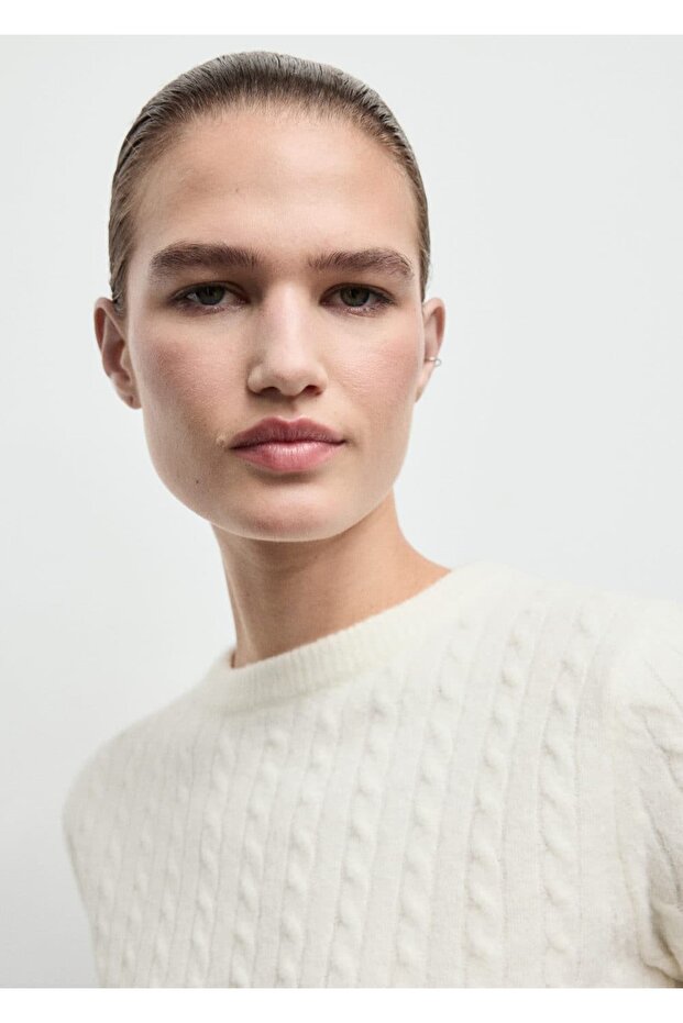 Kısa kollu triko kazak - 6