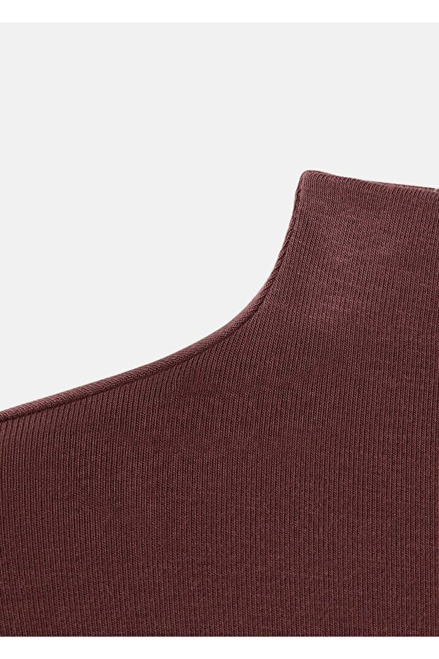 Dik yaka tişört - 6