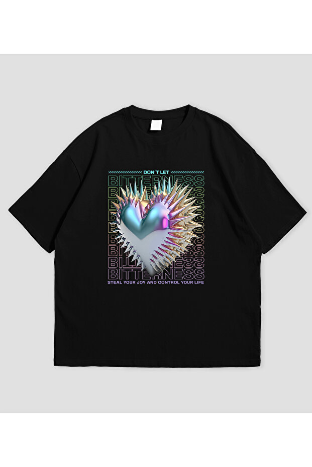 Bitterness - Anime Unisex Oversize T-Shirt