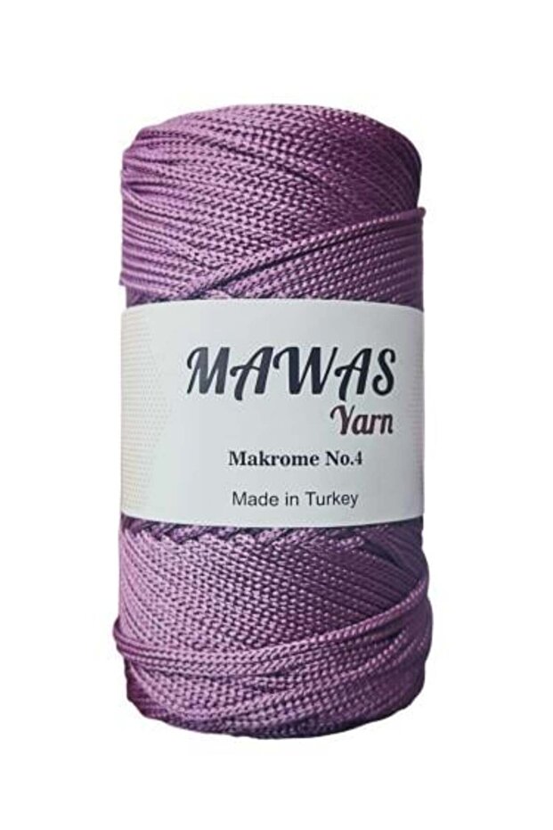 Macramé cord, 3mm Polyester chain, Turkish made, 2 spools - 1