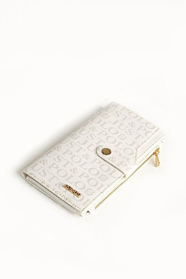 Women's Wallet with Horizontal Model Cover and Zipper Suitable for Daily Use