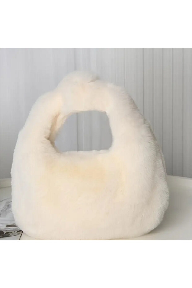 Kadın Peluş Çanta - 1