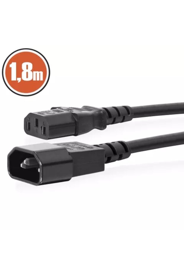 Monitor power extension cable or extension 1.8m