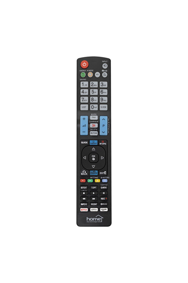 Precoded LG smart TV remote control does not require HOME configuration - 1