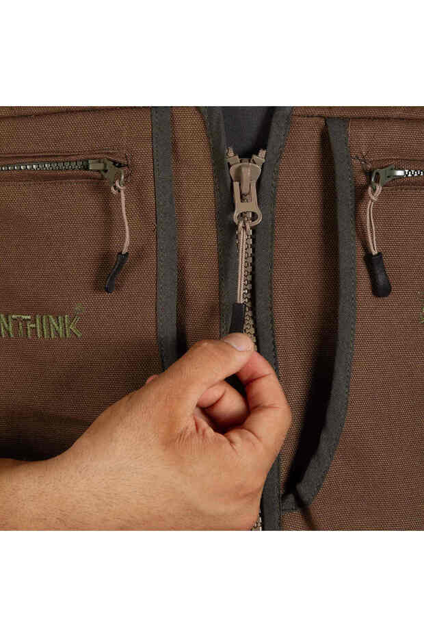 Camel Avcı Yelek - 5