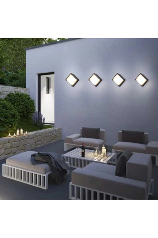 Cata Ct 7074 15 W Garden Led Sconce 3200K Daylight