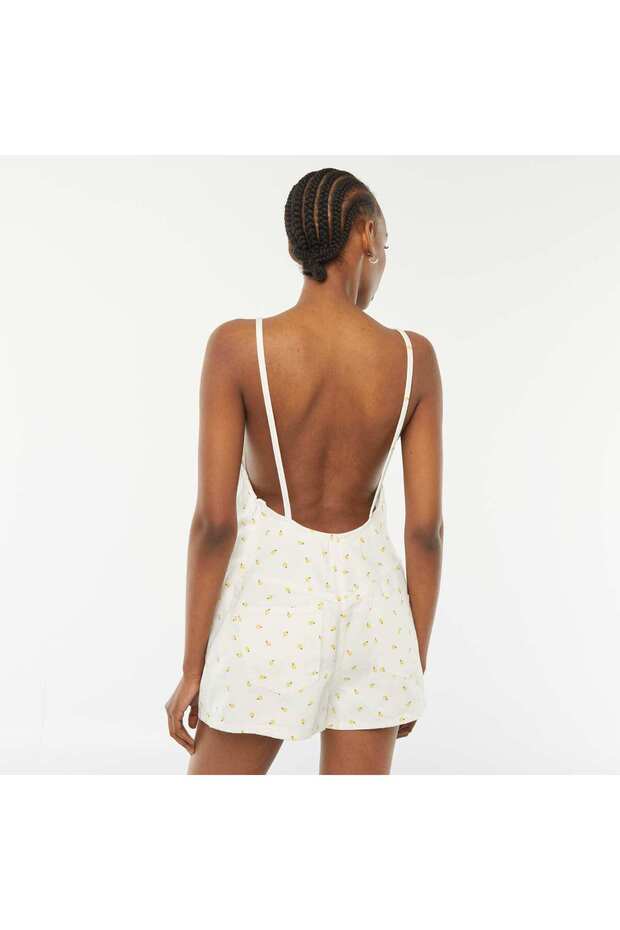 بدلة لعب بيضاء بدون ظهر - 4