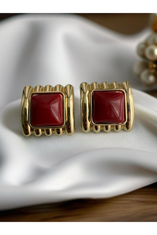 Mango bordo küpe - 2